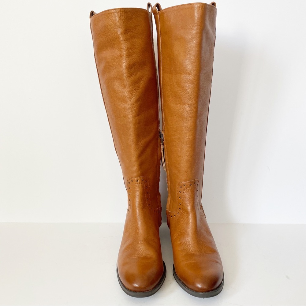 Sam Edelman Prina Riding Boot Athletic Fit Whiskey - Picture 7 of 10